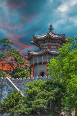 Fototapeta na wymiar Summer Imperial Palace on the outskirts of Beijing