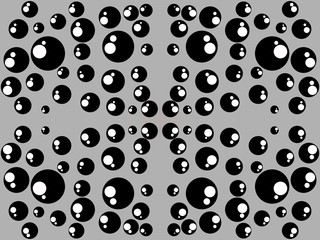 pattern with a bubble concept. very suitable for wallpapers and backgrounds