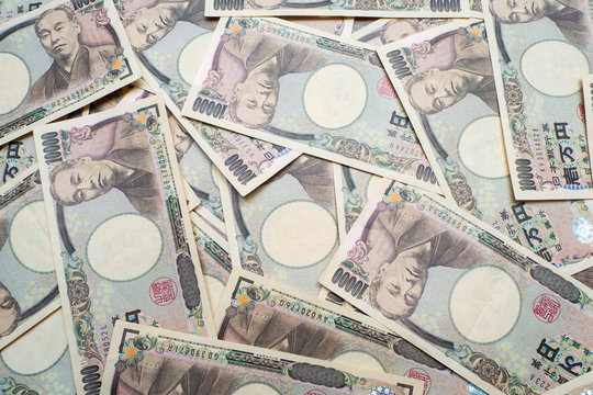 Japanese yen 10000 notes