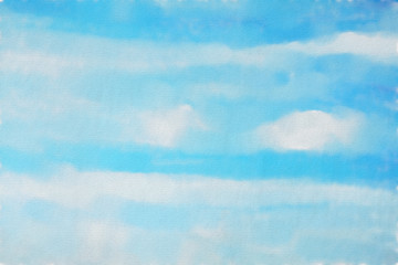 watercolor colorful illustration