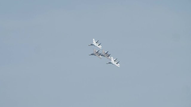 Military jets Squadron aerobatic team