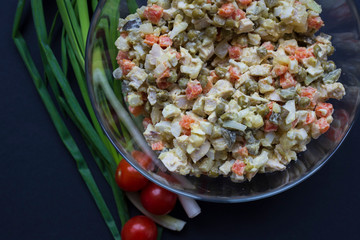 Зимний салат