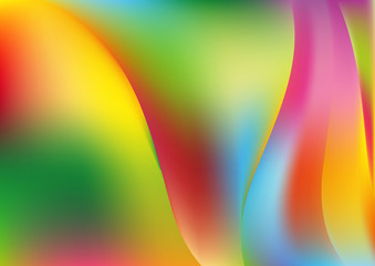 Creative Curve Background vector image design