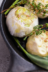 Roasted garlic