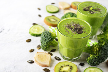 Green detox smoothie