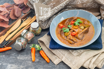 Beef Tongue Hot Pickle Sauce