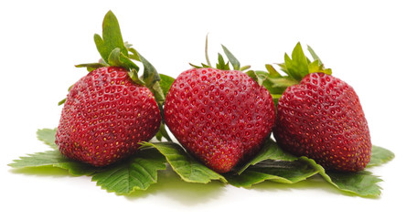 Large fresh strawberry.