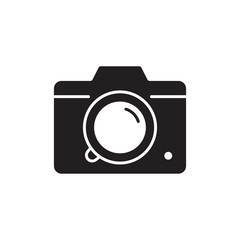Camera icon. Digital photo or photography equipment. Vector illustration.