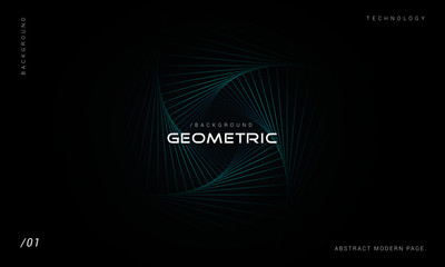 Modern Geometric Technology Background