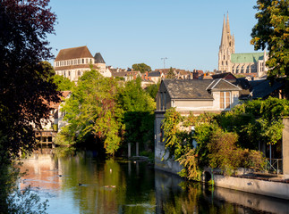 Fototapeta na wymiar Europe, France, Chartres, Cathedral