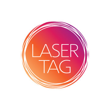 vector logo for laser tag and airsoft
