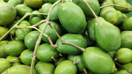Green hog plum fruit