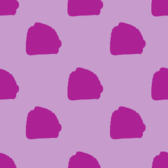 Abstract block motif. Vector illustration. Bright background with minimalistic elements. Textured seamless pattern. Grunge endless template. Pink colours backdrop. Fabric textile print.