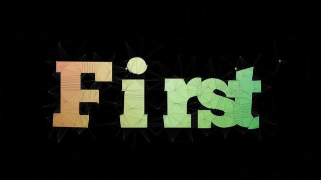 First Amendment Text Warping Tessellation Looping Grid Text Morph