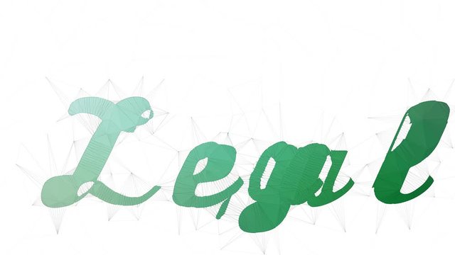 Legal Assistant Text Warping Tessellated Looping Polygons Text Morph