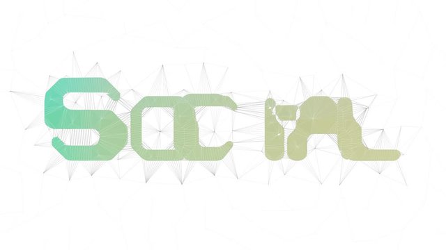 Social Phobia Text Merging Tessellation Looping Grid Text Morph