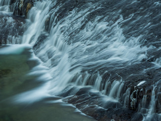岩瀬川 三階の滝