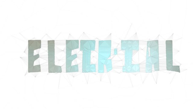 Electrical Engineering Text Merging Tessellating Looping Triangles Text Morph