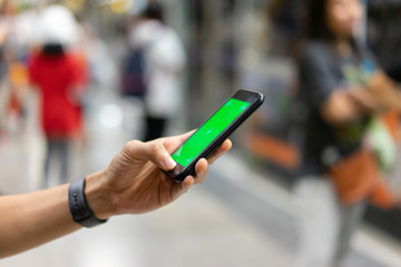 contact us,businessman work by modern devices, she uses digital tablet computer ,mobile smartphone for New marketing plan researching mobile phone,email, telephone ,e-mail address wifi icon concept