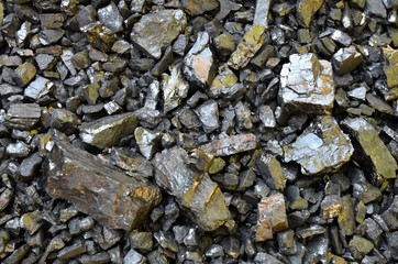  Energy carrier coal anthracite of two fractions - small and large.