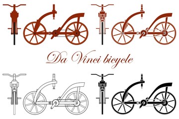 Leonardo da Vinci wooden bike