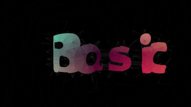 Basic English Text Warping Tessellation Looping Meshes Text Morph