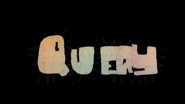 Query Language Text Morphing Tessellation Looping Meshes Text Morph