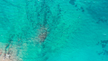 Fototapeta na wymiar Amazing aerial view of the best beach in the world.