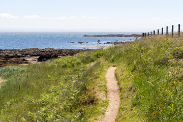 Fototapeta na wymiar Coastal footpath