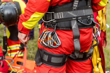 Höhenrettung der Feuerwehr