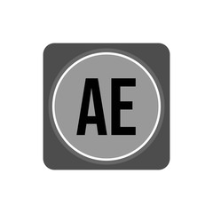 Initial Letter Logo AE Template Vector Design