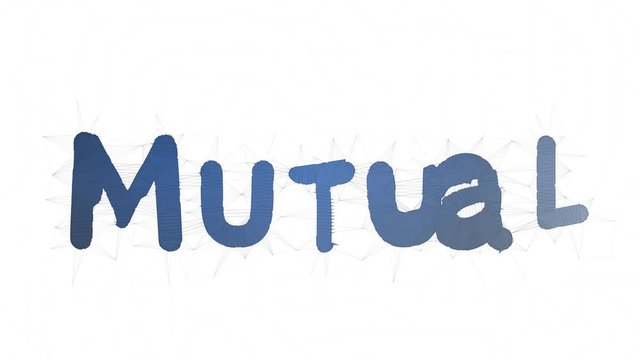 Mutual Fund Text Warping Tessellated Looping Polygons Text Morph