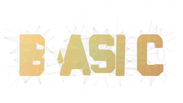 Basic Training Text Transforming Tessellated Looping Grid Text Morph
