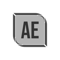 Initial Letter Logo AE Template Vector Design