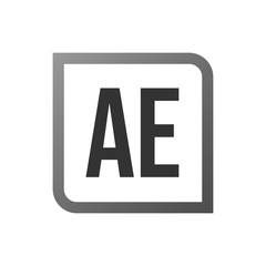 Initial Letter Logo AE Template Vector Design