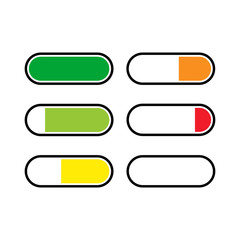 Battery icon logo vector design.