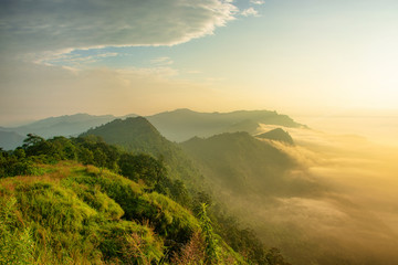 Phu Chi Fah Viewpoint, Chiang Rai Province, Thailand