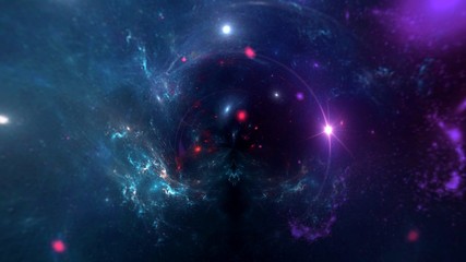 black hole, science fiction wallpaper. Beauty of deep space. Colorful graphics for background, like...