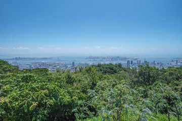 Fototapeta na wymiar View of Kobe city, Japan