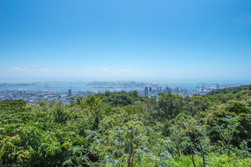 Fototapeta na wymiar View of Kobe city, Japan