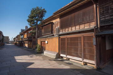 Obraz premium Japanese Traditional House, Kanazawa, Japan