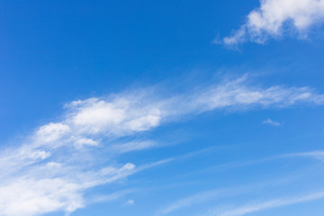 Obraz premium blue sky with clouds background