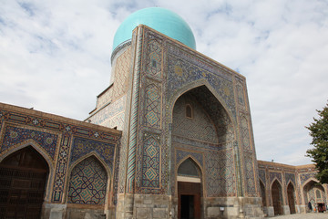 Fototapeta na wymiar Uzbekistan. Samarkand. Ulugbek Madrasah 