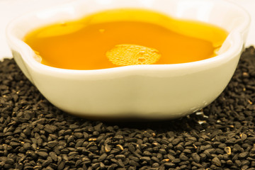 black caraway with black caraway oil