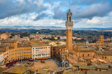 Fototapeta premium Siena cityscape