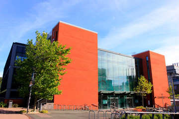 The learning center in the university of Birmingham, UK