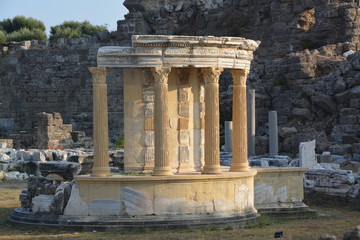 Obraz premium The ancient city in Turkey