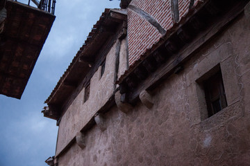 Fototapeta na wymiar casa del pueblo de Pedraza