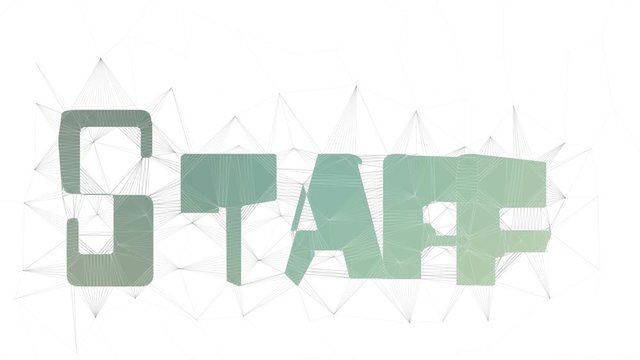 Staff Nurse Text Warping Tessellating Looping Polygons Text Morph