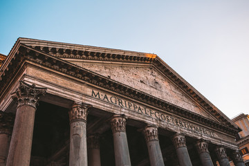 Pantheon in Rome, Italy